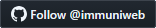 Follow @immuniweb on GitHub